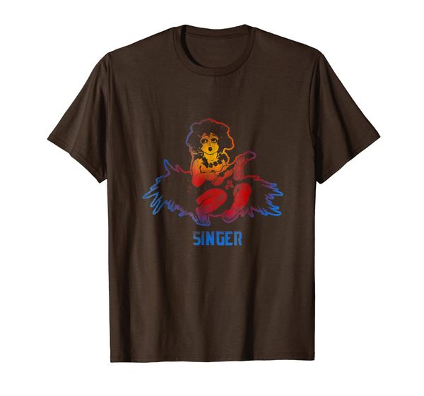 

singer acoustic ukulele player t shirt love music gifts tee, White;black