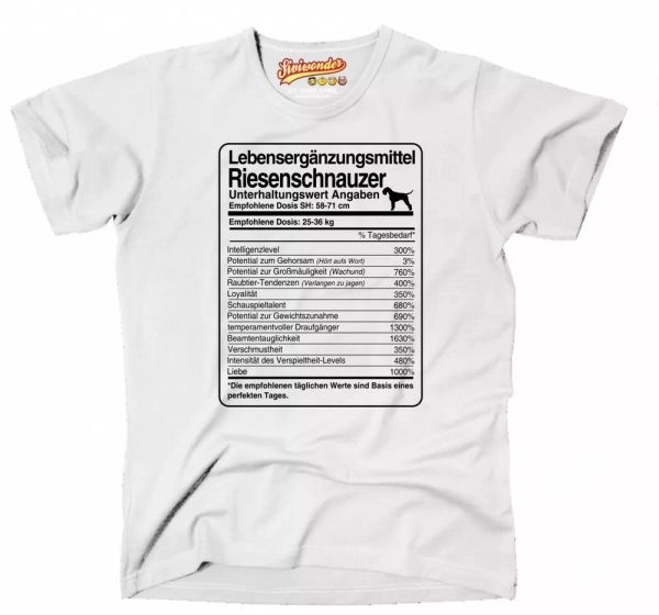 

shirt dose giant schnauzer life supplements men dog schnauzer, White;black