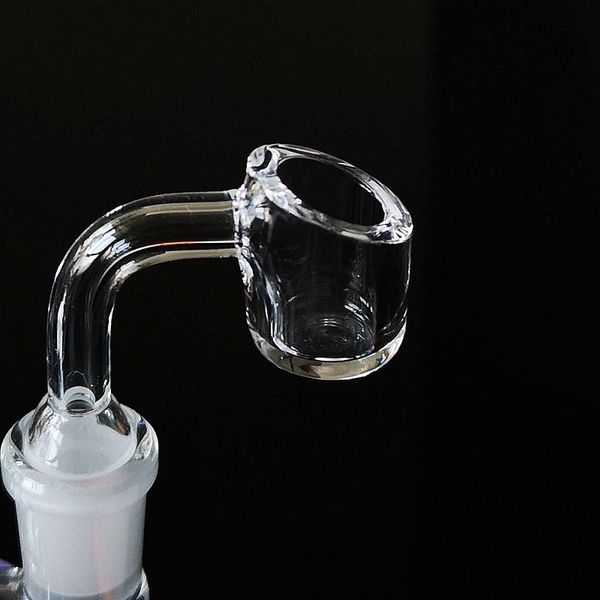 Domeless Frosted Club Raucherzubehör 10 mm 14 mm 18 mm Männlich Weiblich Joint Real Quartz Banger Bucket Bangers