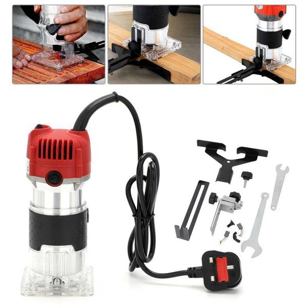 

professiona electric drills 110v/220v trimmer wood laminate palm router hand edge joiners woodworking tool 30000r / min