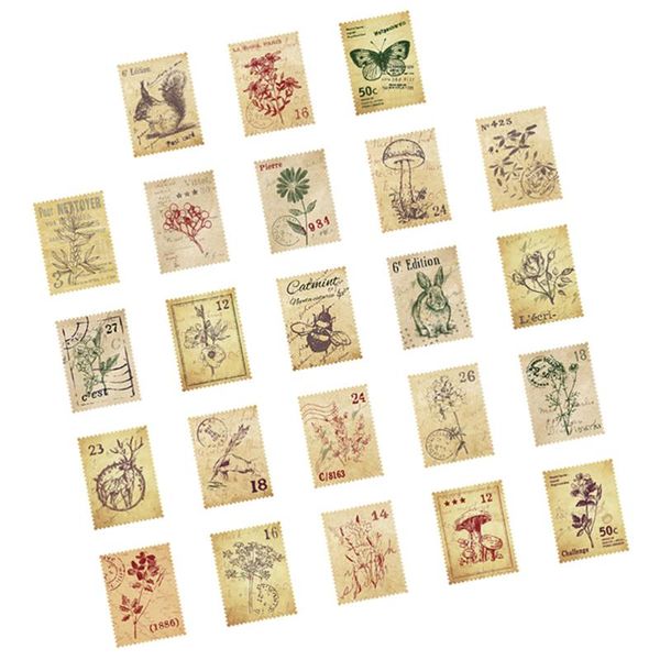 

boxes forest post office sticker decorative accessaries diy po decor diary stick label scrapbooking decals gift wrap