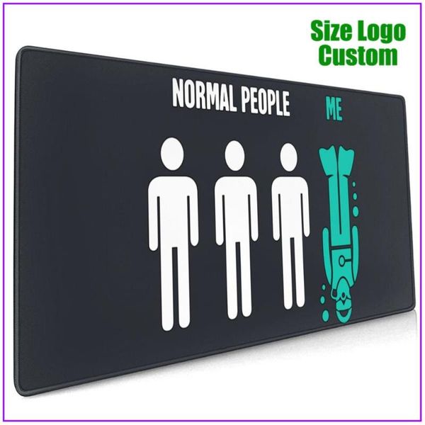 

mouse pads & wrist rests normal people me funny scuba diving design white pad with support gel alfombrilla escritorio ergonomic personalized