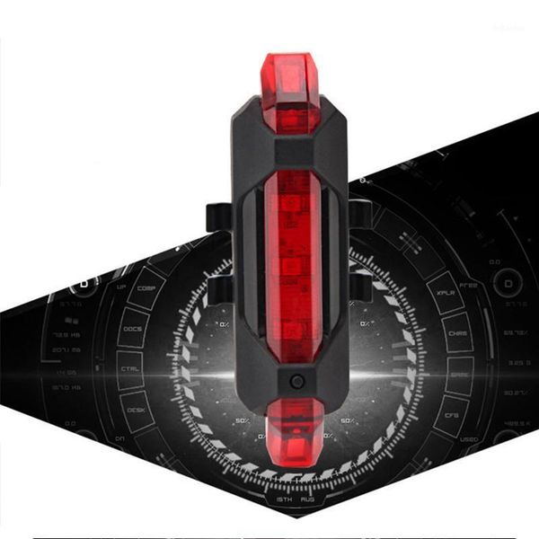 Aubtec Mountain Bike USB carregando à prova d 'água diodo emissor de luz diodo emissor de luzes dianteiras frontais de luzes traseiras combinação bicicleta cabeça farol 928 terno taillight