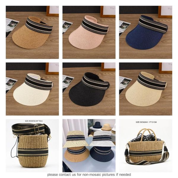 

stingy brim hats correct d lafite straw hat ladies spring summer travel beach luxury shade bucket high-quality designer casual, Blue;gray