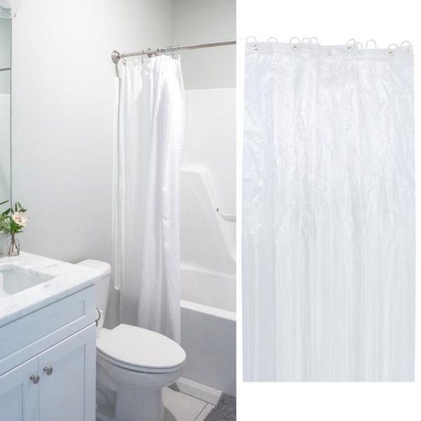 

shower curtains curtain with magnetic peva water repellent liner