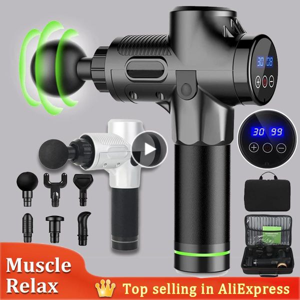 

muscle massage gun for athletes percussion massager deep tissue muscles handheld