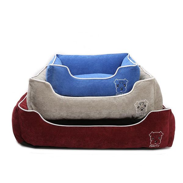 

kennels & pens convenient removable and washable kennel dog bed,suitable for teddy golden retriever mat small medium-sized dogs bed