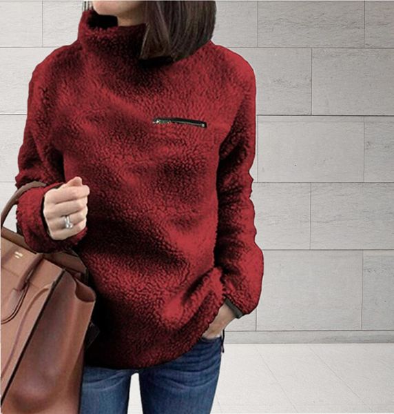 

hoodie plus size 5xl women autumn winter kpop long sleeve warm turleneck female fashion pure sweatshirt ladies clothing, Black