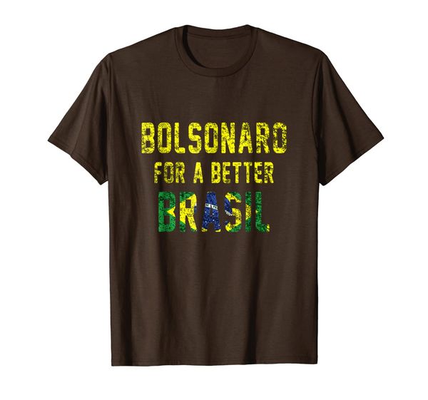 

Bolsonaro Shirt Jair Bolsonaro Presidente better Brasil tee, Mainly pictures