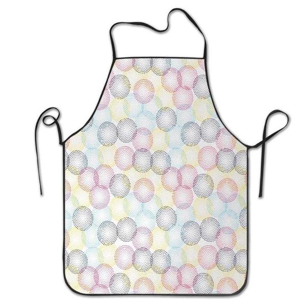 

apron with pockets,aprons bulk,aprons unisex,ideal for kitchen,garden-illustration of modern art pattern rounds in aprons