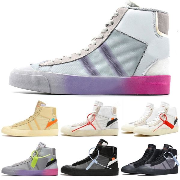 

off mid mens running shoes grim reaper serena williams have a good game all hallow purple blazeres women skateboard trainers sneakers 36-45