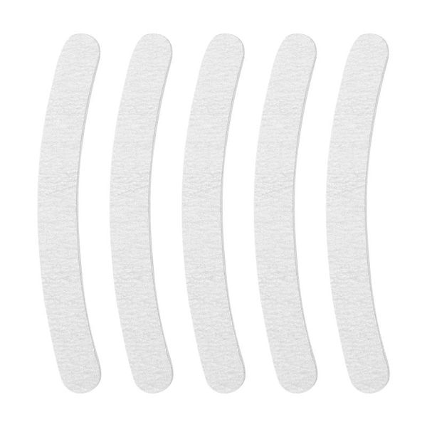 

nail files 5pcs grey sanding 100/180 curve banana for art tips manicure