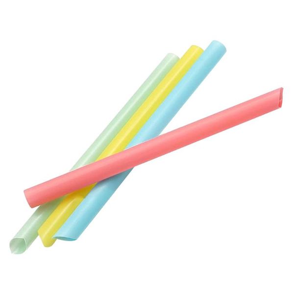 

drinking straws 50/100pcs multicolor straw disposable home bar party milk tea drink plastic kitchen gadget