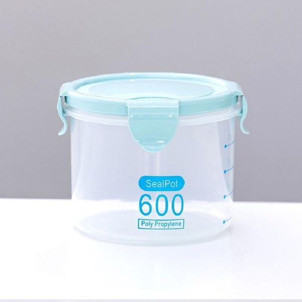 

storage bottles & jars food preservation sealed kitchen clear with cover multigrain tank plastic snack box