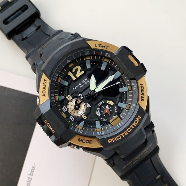 

led sports watch brand fashion men and women outdoor luminous diving tourism camping luxury designer motorcycle gem quartz wholesale price s, Slivery;brown