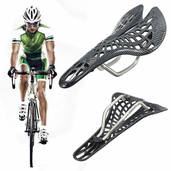 

carbon fiber mountain road bicycle saddle veins racing bike hollow seat bicicleta parts riding cycling equipment saddles