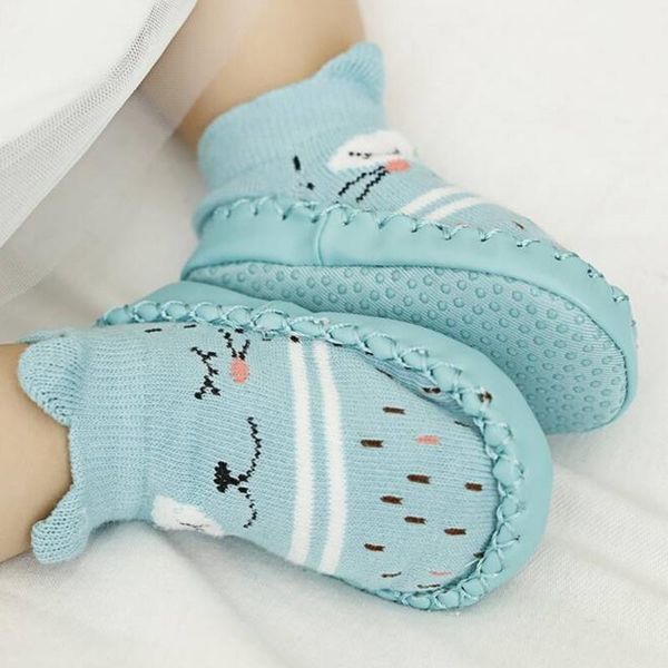 

first walkers baby shoes toddler girl kids soft rubber sole knit booties anti-slip