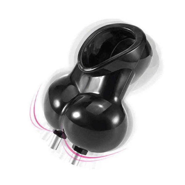 NXY Sexo Devices Chastity Devices Elétricos Anel do Pênis Brinquedo de Sexo Uretral Dilator Plug 8mm Elétrico Choque Dispositivo Bola Maca Masculino Chastity Cage 1203