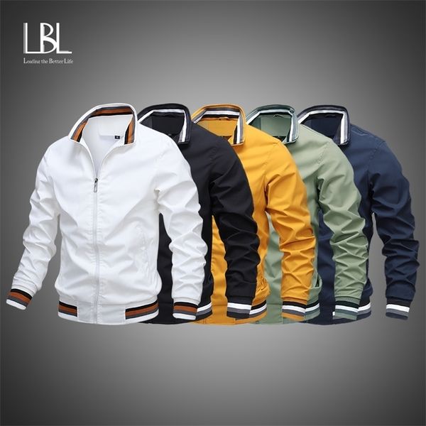 

military jacket men spring autumn pilot chaqueta s casual zipper coat mens bomber s cargo flight male 211028, Black;brown