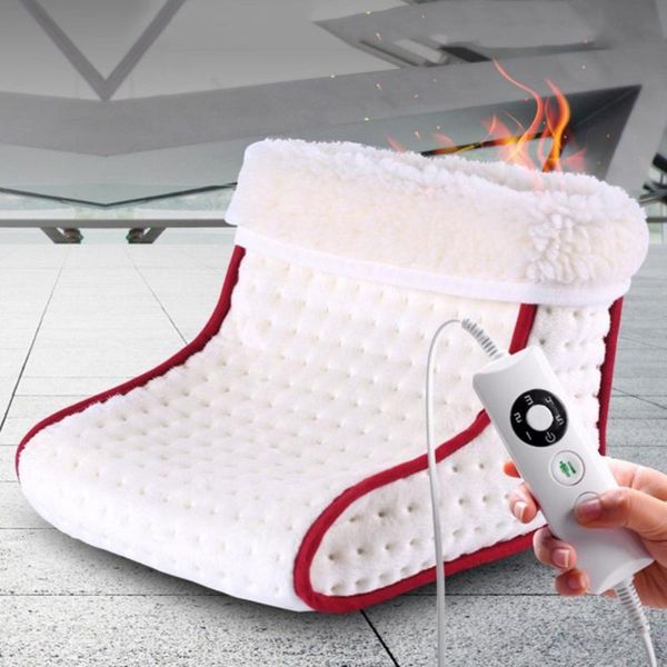 

carpets heated plug type electric warm foot warmer washable heats control settings cushion thermal gift