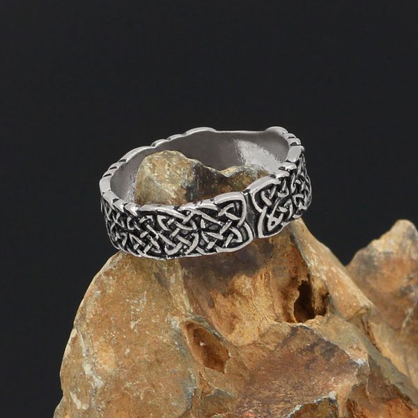 

viking ring fashion men's and women's ring, Silver