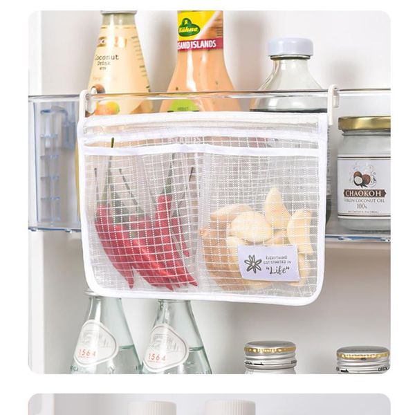 

storage bags refrigerator bag hanging portable seasoning food net