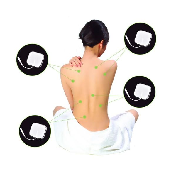 

accessories 100/50/20pcs 5*5cm electrode pads for tens acupuncture physiotherapy machine ems nerve muscle stimulator slimming massager patch