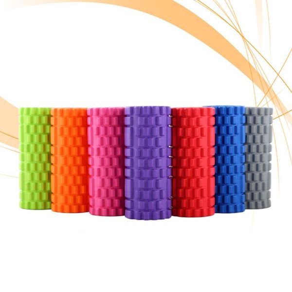 

strong foam yoga roller mace hollow pillar medium density deep massager accessories