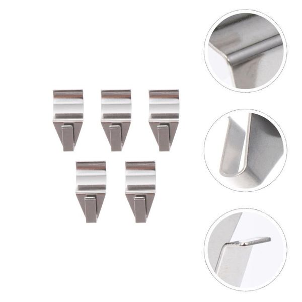 

hooks & rails 5pcs wallboard punch hook siding clips for home