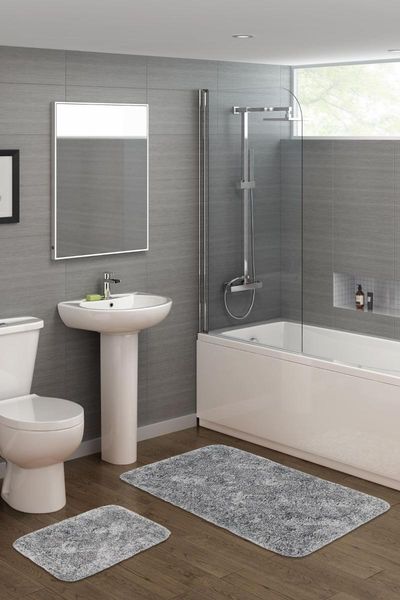 

the labyrinth of alanur curling & cotton 2 li mop tumbled gray 505lbr bath mats