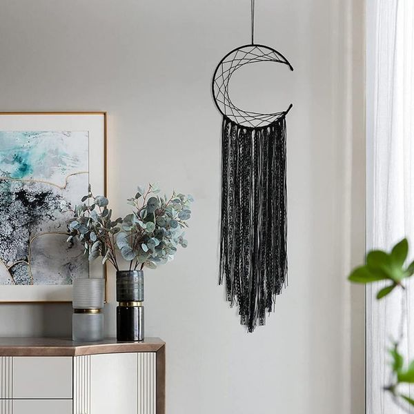 

decorative objects & figurines european bohemian evileye black moon large dream catchers wall-mounted bedroom hall garden study art decorati