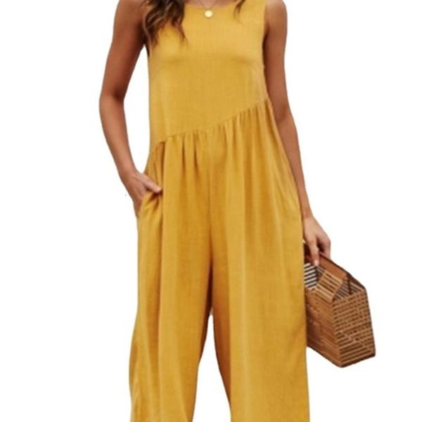 

temperament commuter women's selling solid color vest jumpsuit, Black;white