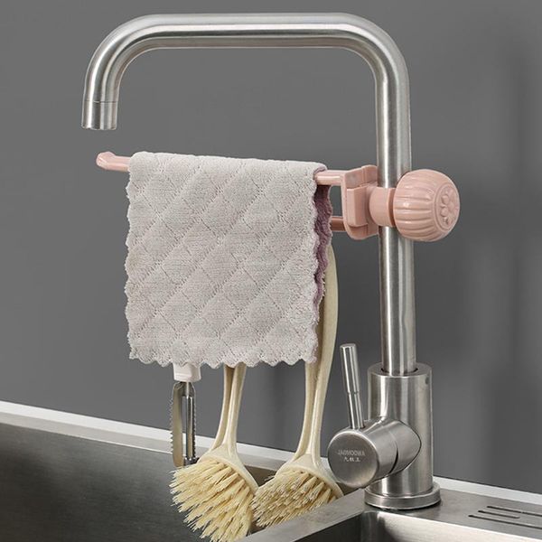 

kitchen storage & organization bathroom put sponge drain drying rack faucet toilet sink suction holder hanging space saving shelf