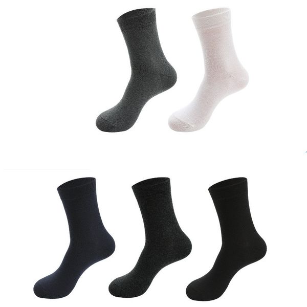 

brands style 5 pairs mens socks business autumn summer socks classic mesh breathable cotton men short sock male socks eu 39-45 meias, Black