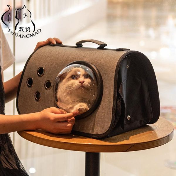 

cat carriers,crates & houses carrier bags breathable portable pet carriers small dog backpack travel space cage puppy transport bag carrying