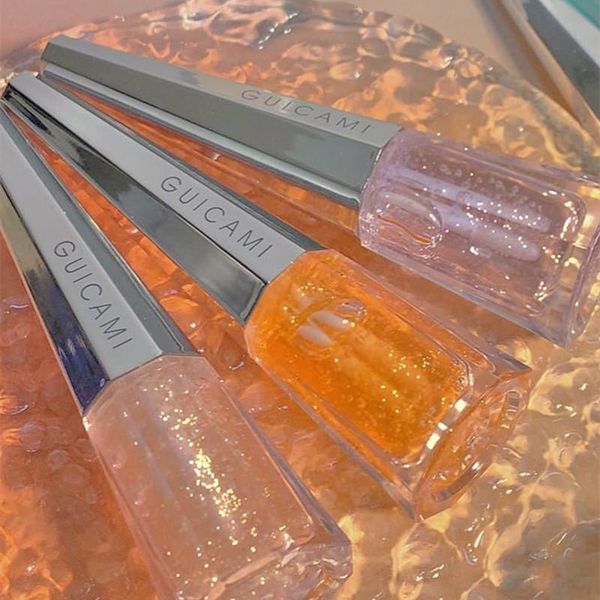 

lip gloss mirror high lipstick long lasting moisturizing nourishing reduce lips lines plumping serum oil care tslm1