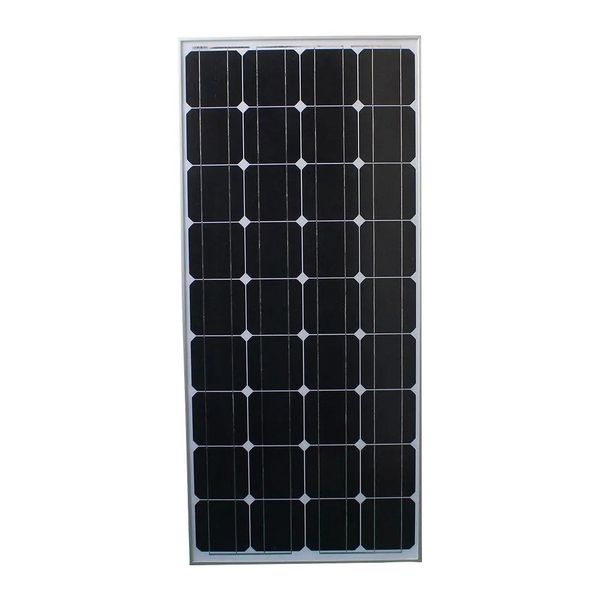 

elfeland p-120 120w 18v poly solar panel battery charger for boat caravan motorhome - silver