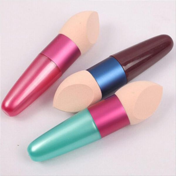 

makeup brushes wholesale-makeup cosmetic lollipop set sponge drop brush cream foundation tools random color1