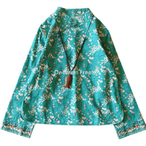

cheongsam blouse traditional oriental chinese clothing for women qipao ethnic, Red