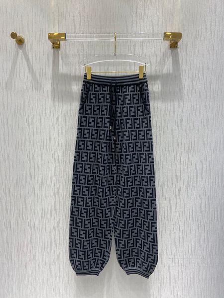 

2021 autumn winter fashion print pantalettes women's brand same style pants designer pants luxury clothing 0828-17, Black;white