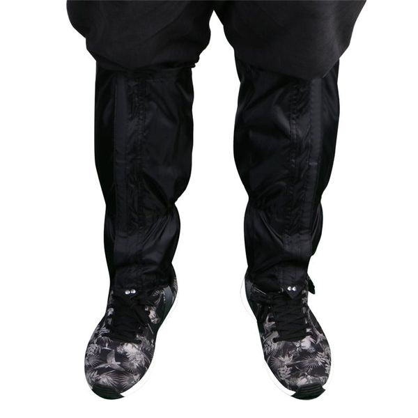 

elbow & knee pads q1je waterproof outdoor 1 pair hiking walking climbing hunting snow legging gaiters, Black;gray
