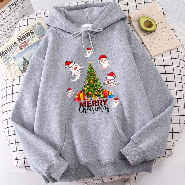 

men's hoodies & sweatshirts merry christmas anime autumn winter fashion oversize genshin impact sweatshirt harajuku japanese str, Black