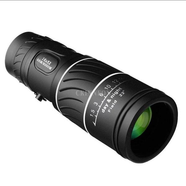 

telescope & binoculars 20pcs/lot hunting monocular 16x52 focus optic lens handheld hd day night vision travel spotting scope