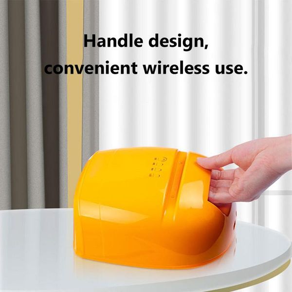 

nail dryers 78w uv lamp dryer rechargeable led gel quick-drying 3 timer setting art curing