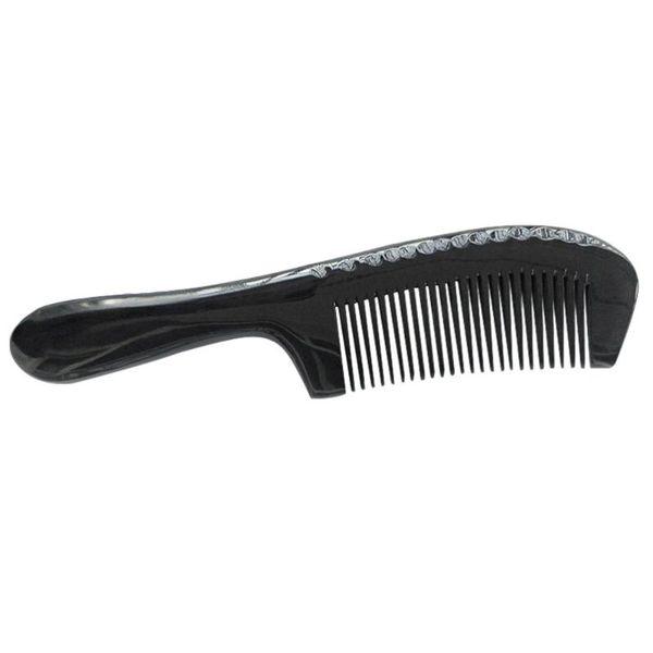 

hair brushes 1pc fine tooth comb ox horn home styling exquisite, Silver