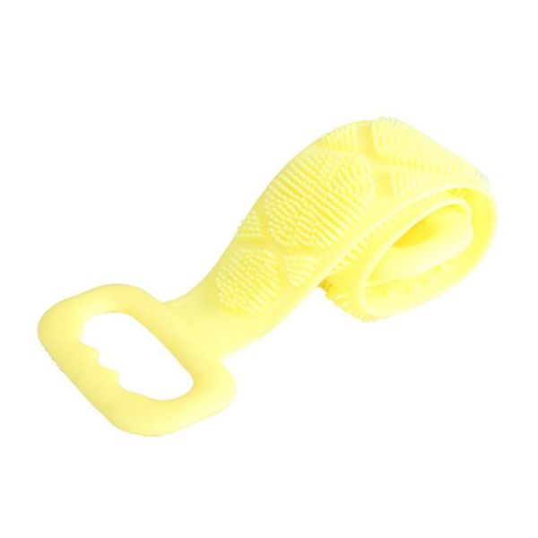 

silicone body cleaning tools bath belt massage brush dual sided rubbing towel double elastic tool shower caps
