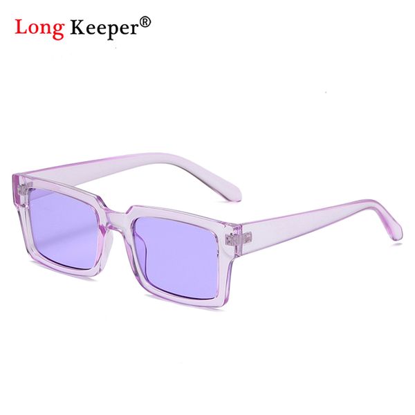 

designer sunglasses fashion purple rectangular women narrow square brand colorful sun glasses men female eyewear uv400 gafas, White;black