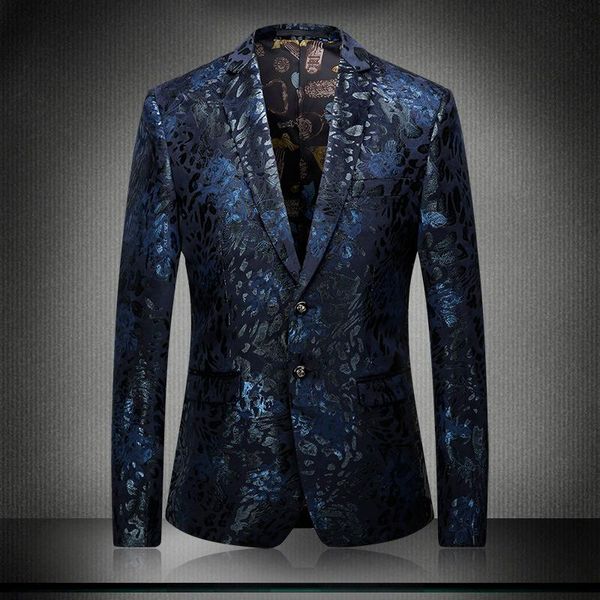 

velvet blazer mens luxury all printed single breasted casual male fashion party wedding man plus size 5xl men's suits & blazers, White;black