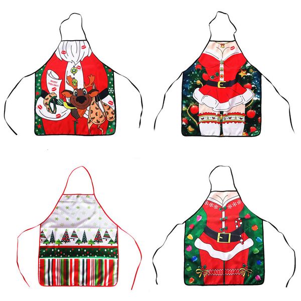 

christmas decorations santa apron party dress