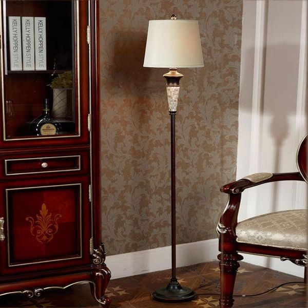 

floor lamps european style lamp shell bedroom eastman creative fashion american
